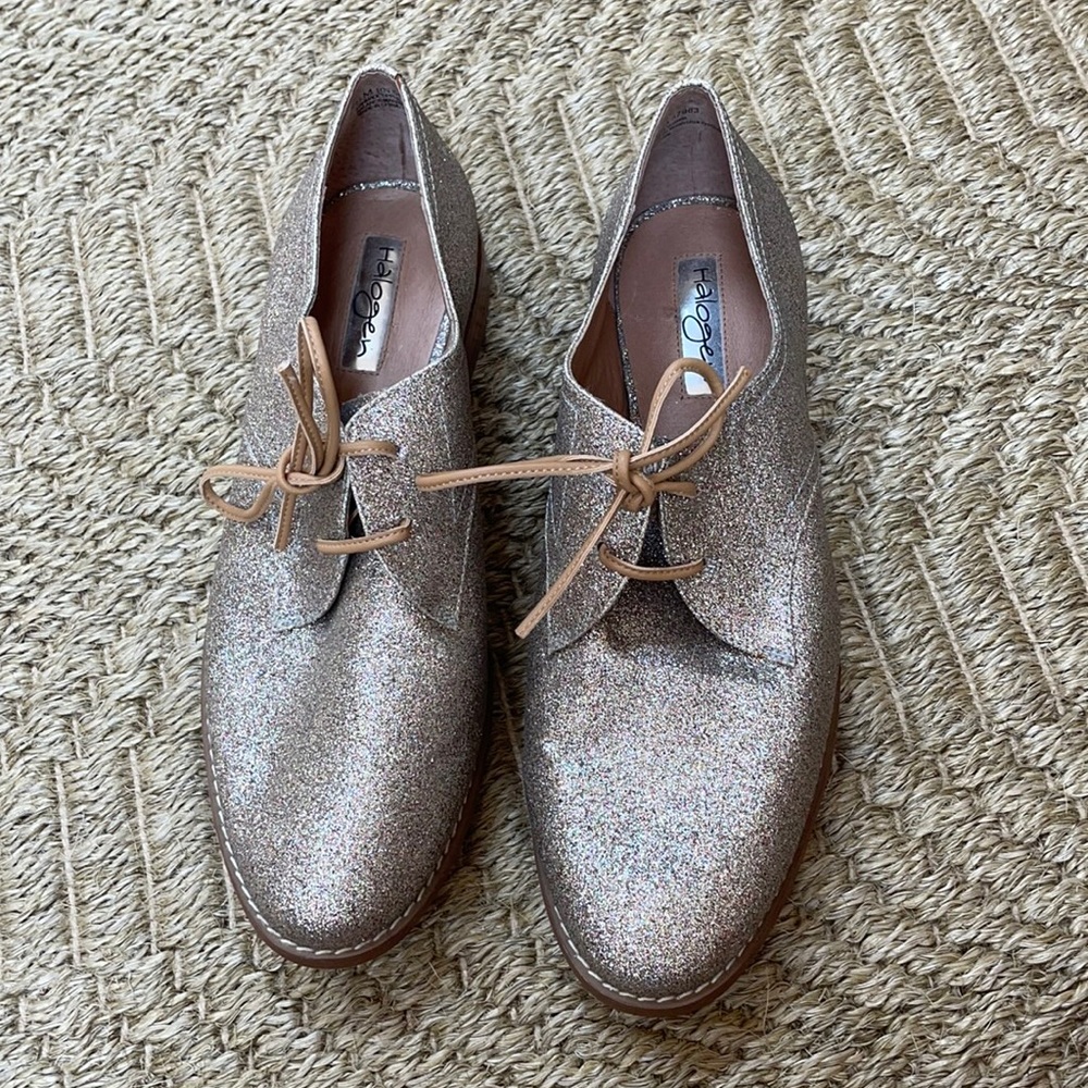 Halogen Silver Sparkle Shoes